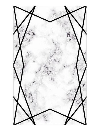 Alfombra de salón cruzada