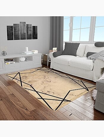 Alfombra de salón cruzada