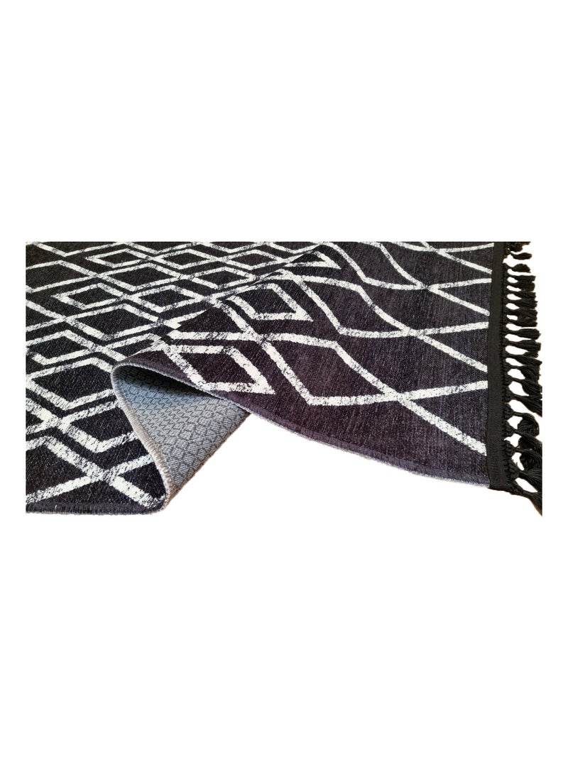 Alfombra de salón FAS Negro Negro - Kiabi