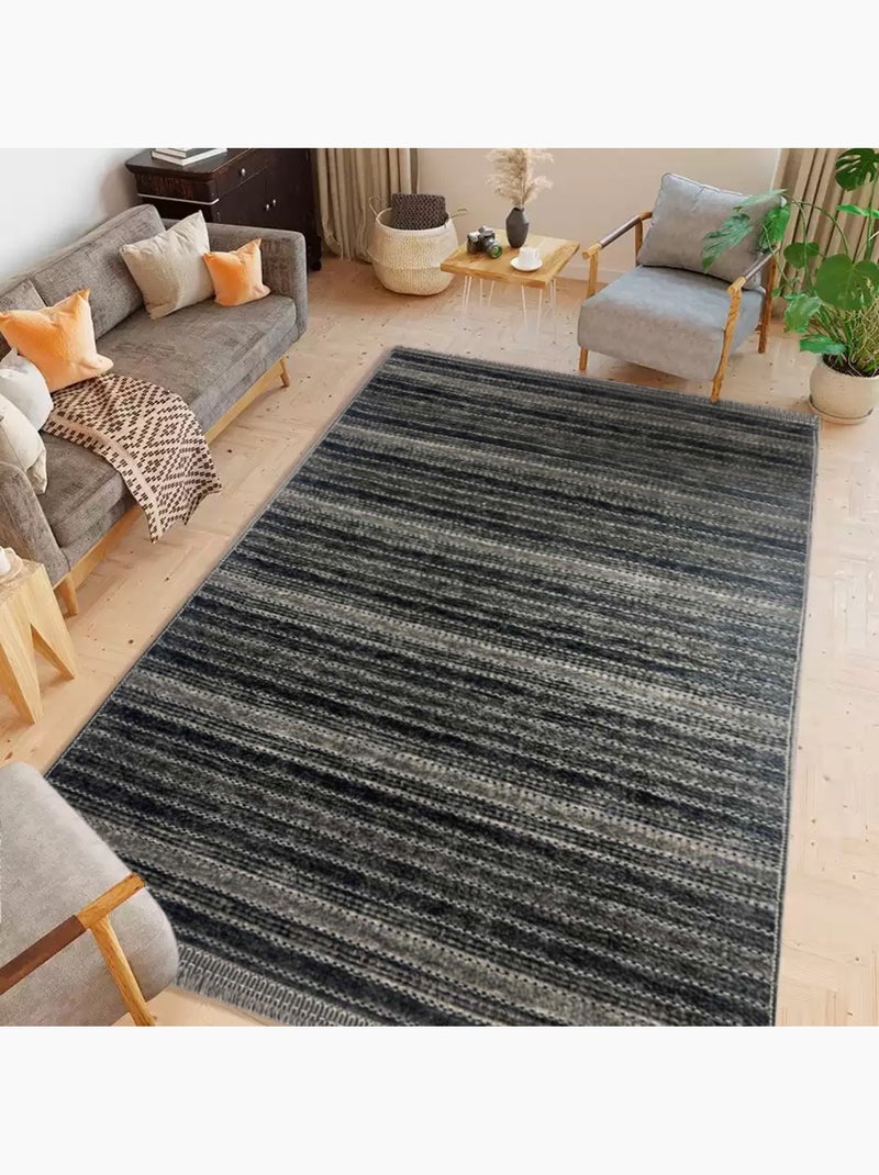Alfombra de salón ILGAZ Gris antracita - Kiabi