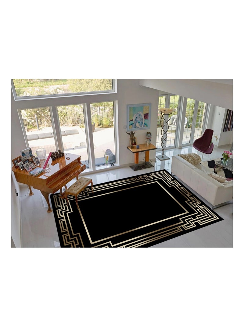Alfombra de salón Laby Negro Negro - Kiabi