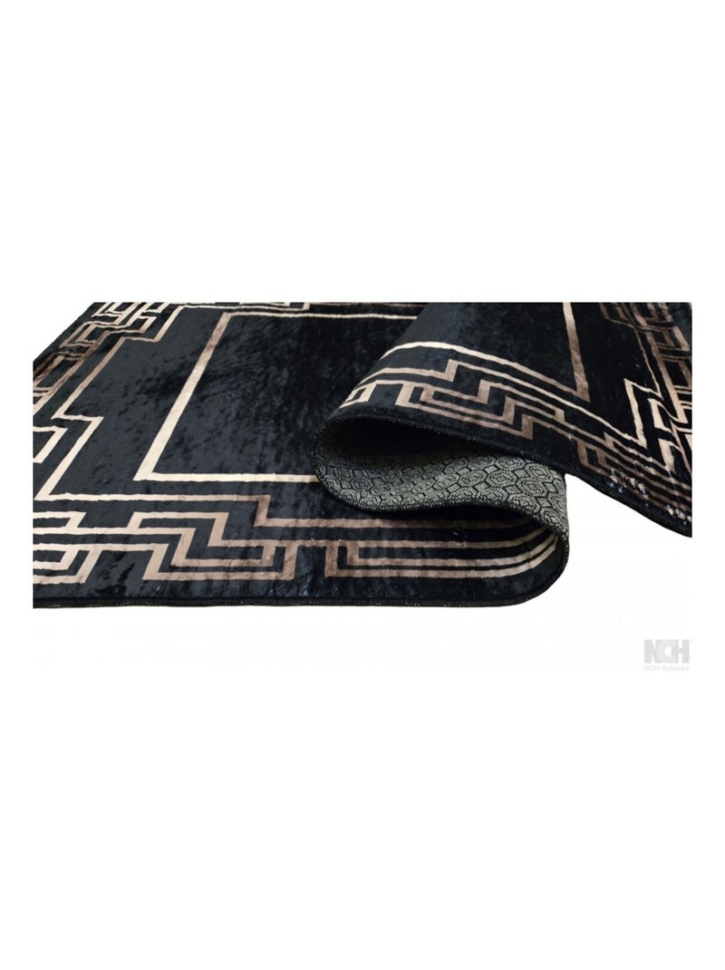 Alfombra de salón Laby Negro Negro - Kiabi