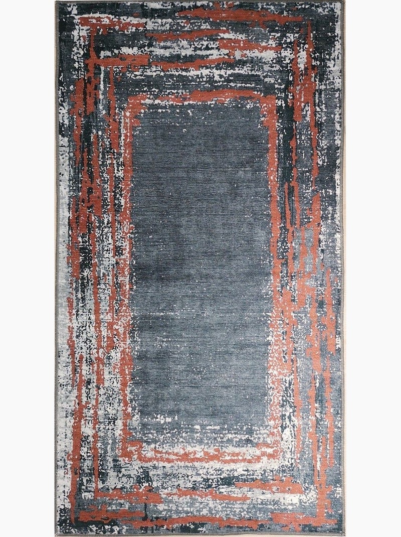 Alfombra de salón lavable, RING Gris - Kiabi