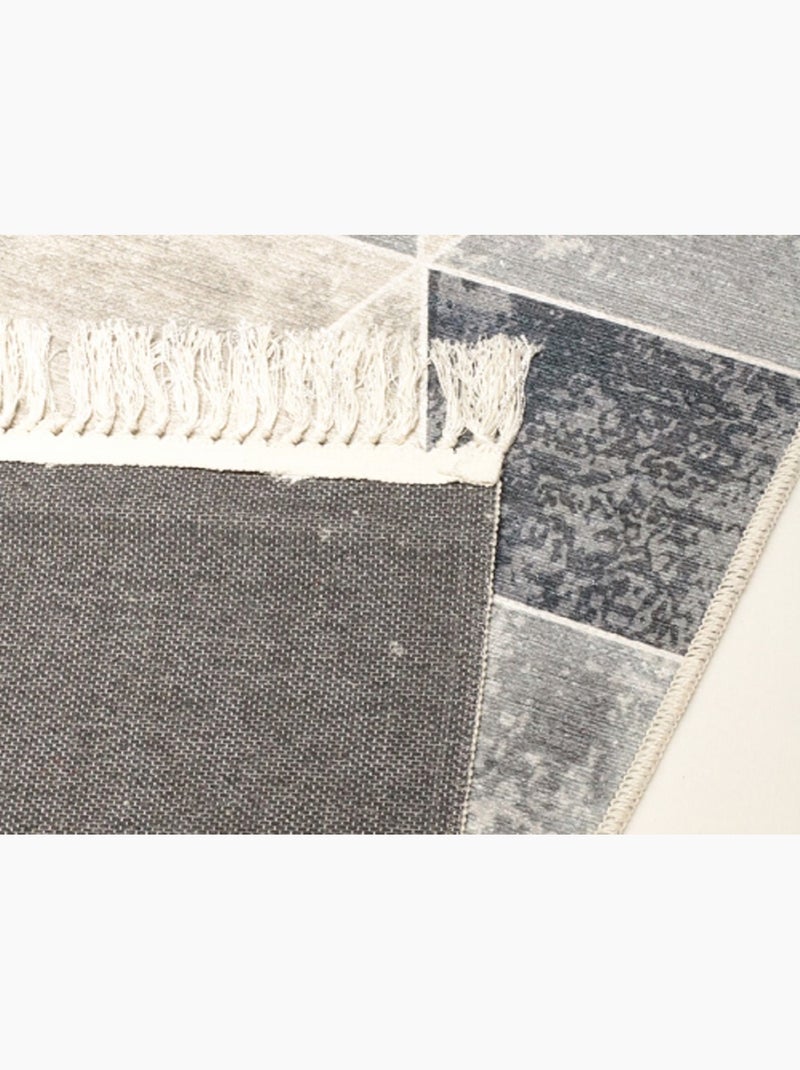 Alfombra de salón lavable, TRENDY Pastel Gris - Kiabi