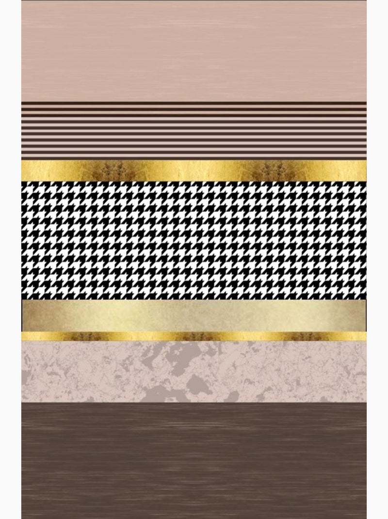 Alfombra de salón LAYER Beige - Kiabi