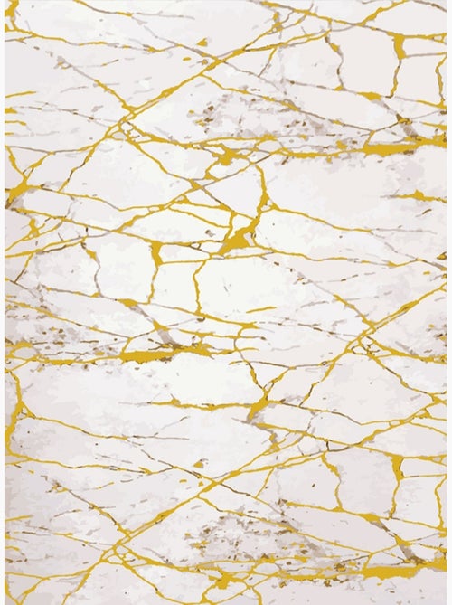 Alfombra de salón MÁRMOL - Kiabi