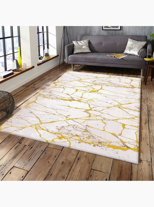 Alfombra de salón MÁRMOL - Kiabi