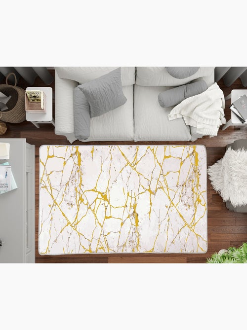 Alfombra de salón MÁRMOL - Kiabi