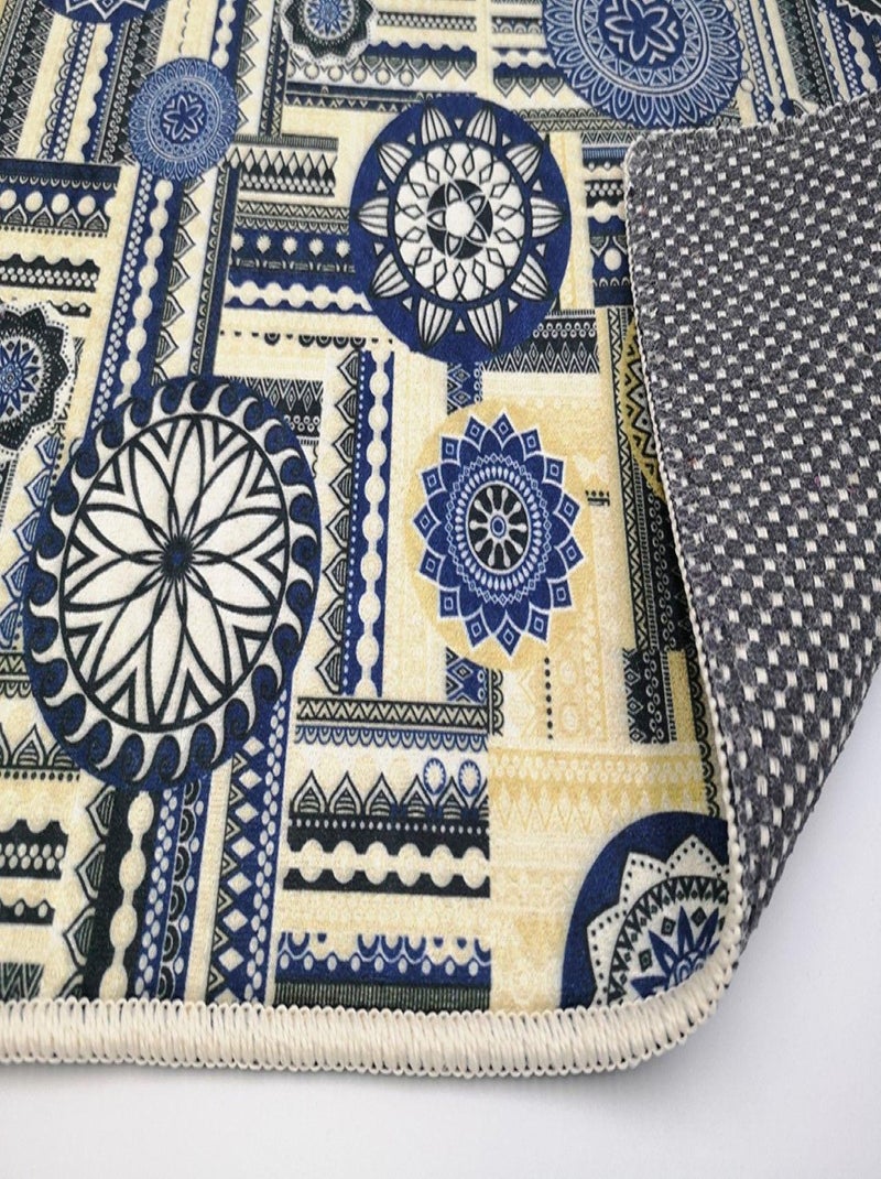 Alfombra de salón MILANO Azul - Kiabi
