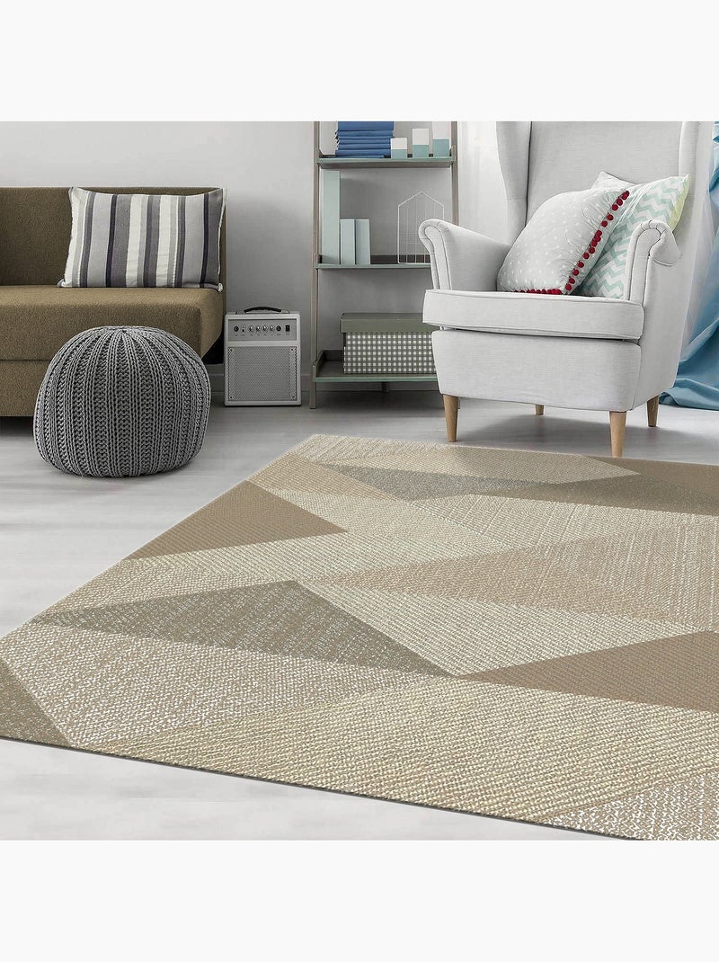Alfombra de salón MIRAN Beige - Kiabi