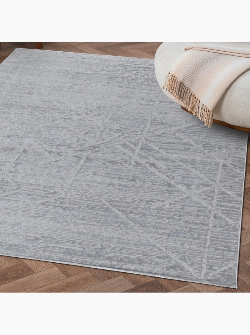 Alfombra de salón MODA Matiz 1200 Gris - Kiabi