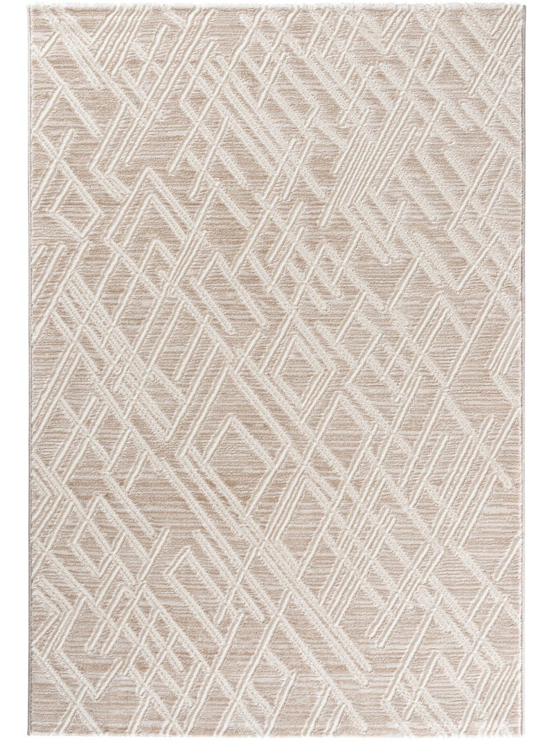Alfombra de salón MODA Matiz 1320 Beige - Kiabi
