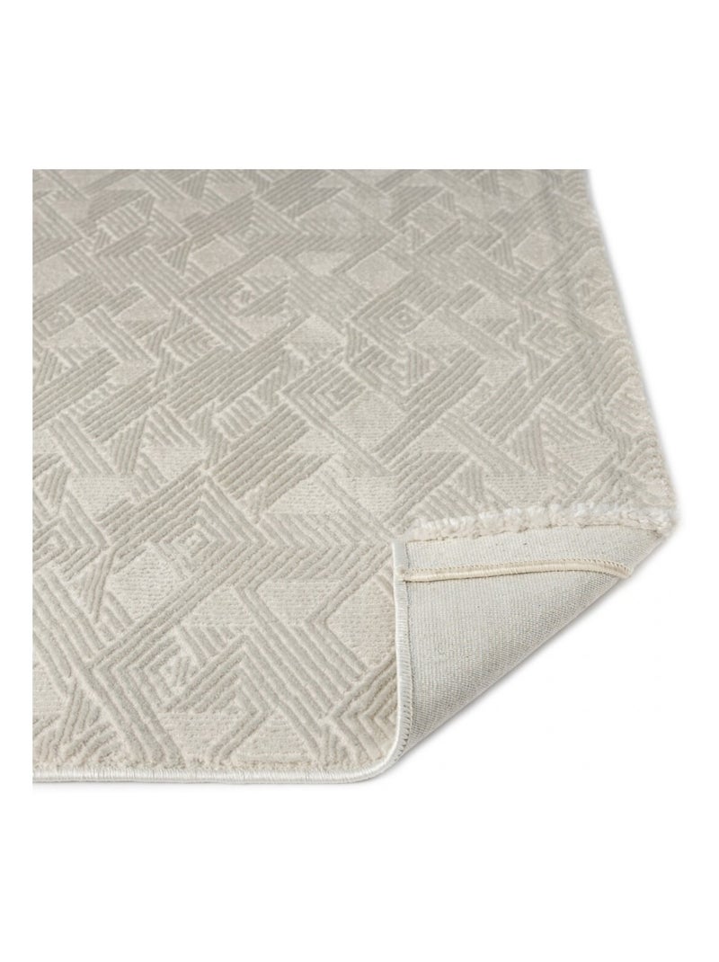 Alfombra de salón NORA 5700 Gris - Kiabi
