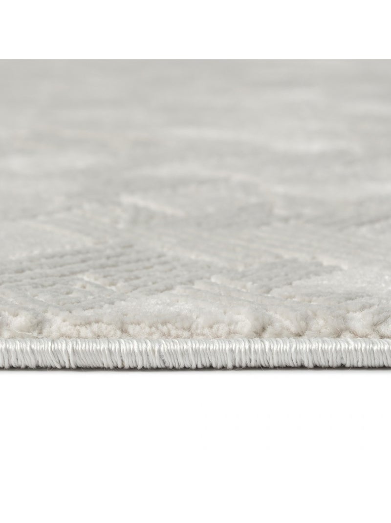 Alfombra de salón NORA 5700 Gris - Kiabi