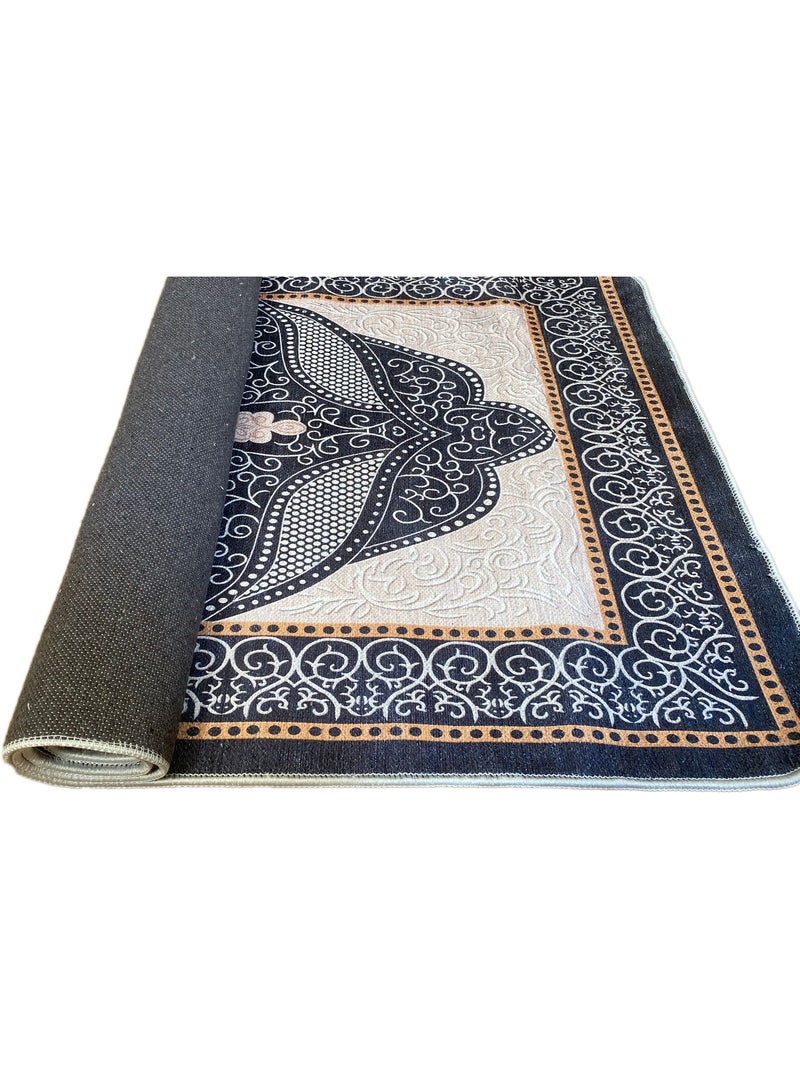 Alfombra de salón OTTOMAN Negro - Kiabi