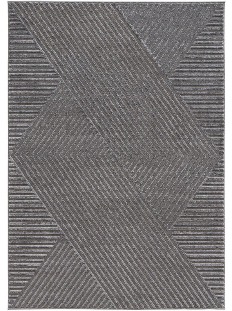 Alfombra de salón RIO 16 Gris antracita - Kiabi