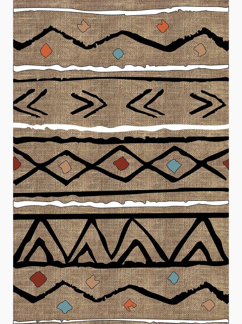 Alfombra de salón SIMAO Marrón - Kiabi