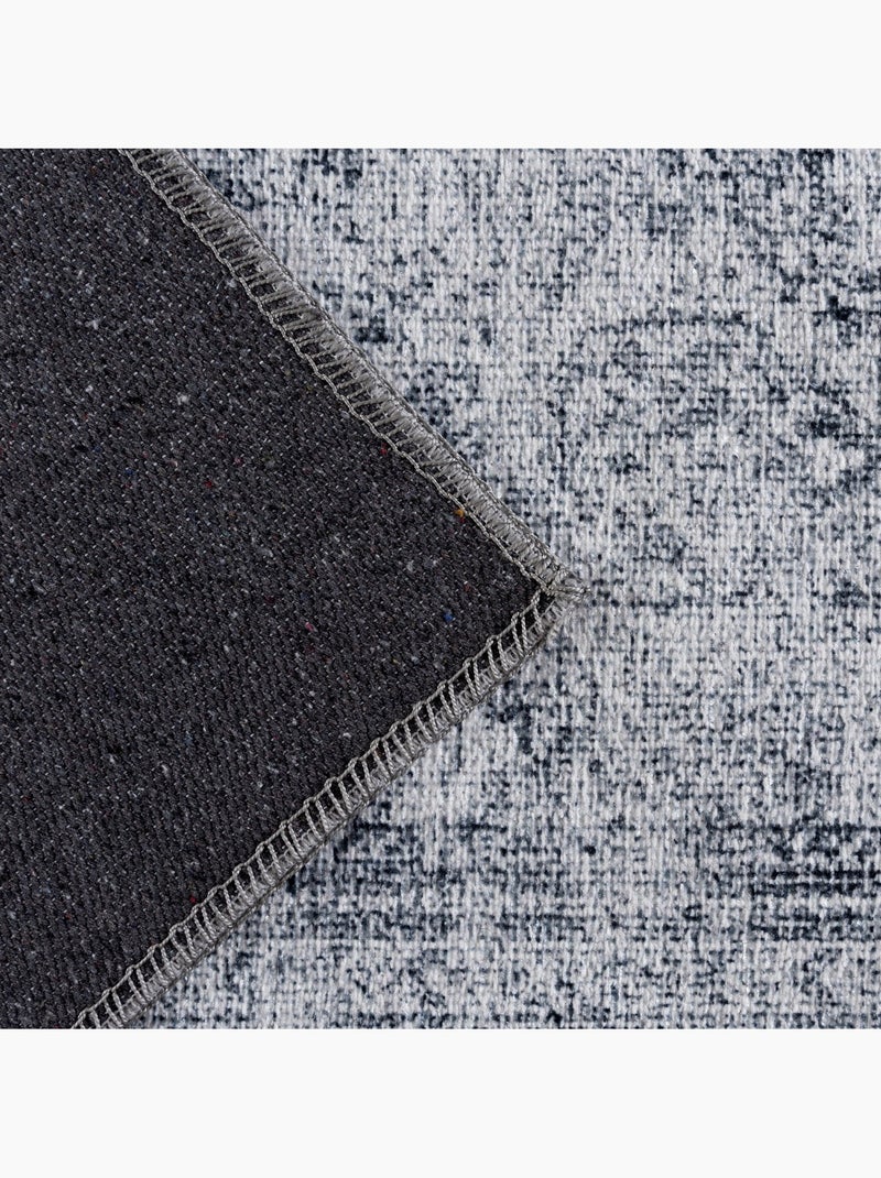 Alfombra de salón VINTAGE 3530 Azul beige Blanco - Kiabi