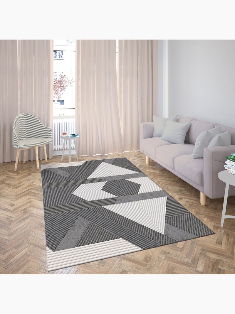 Alfombra de salón ZINO Gris - Kiabi