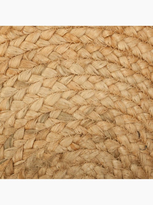 Alfombra de yute calada esra d120cm - Kiabi