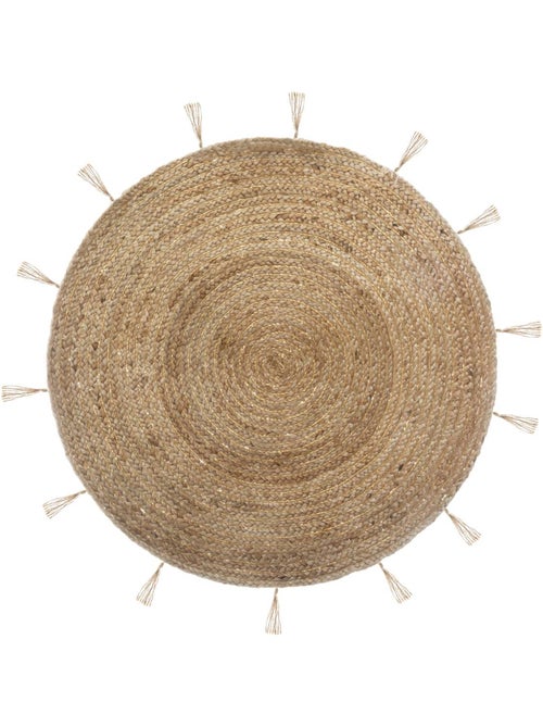 Alfombra de yute cosy ness d80cm - Kiabi