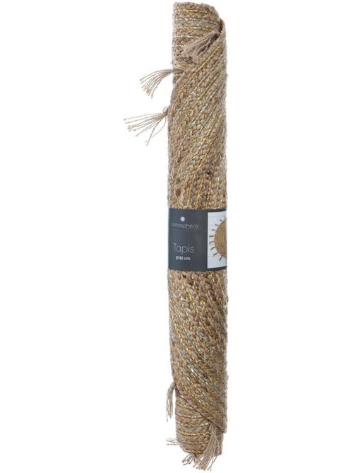 Alfombra de yute cosy ness d80cm - Kiabi
