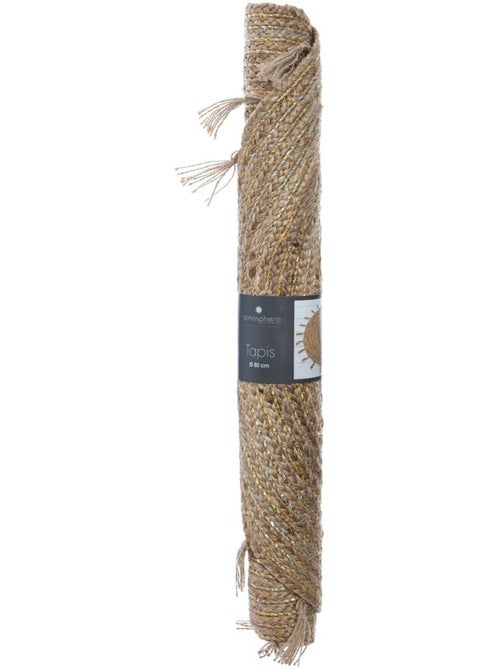 Alfombra de yute cosy ness d80cm - Kiabi
