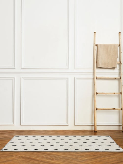 Alfombra decorativa de algodón tufted con punto de caballo - Kiabi