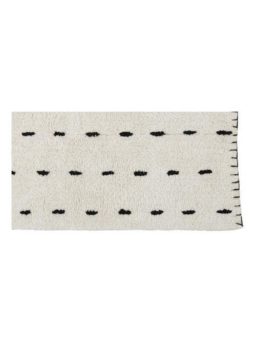 Alfombra decorativa de algodón tufted con punto de caballo - Kiabi