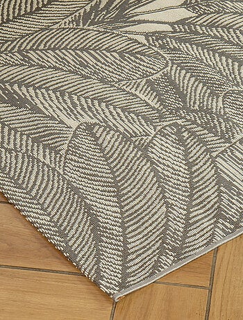 Alfombra decorativa de palmera para interiores y exteriores