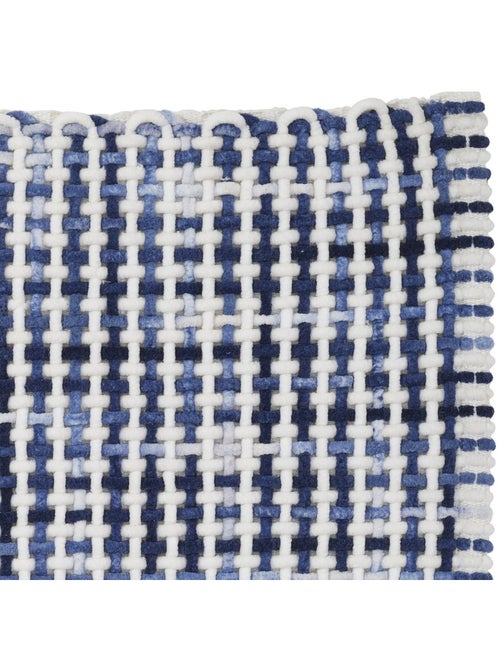 Alfombra decorativa reversible a cuadros en policotón 50 x 80 cm – Guy Levasseur - Kiabi Alfombra decorativa reversible a cuadros en policotón 50 x 80 cm – Guy Levasseur - Kiabi