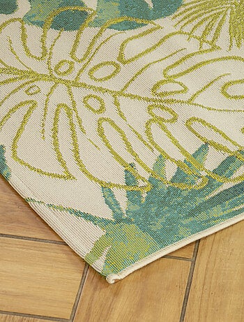 Alfombra decorativa tropical para interiores y exteriores