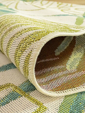 Alfombra decorativa tropical para interiores y exteriores