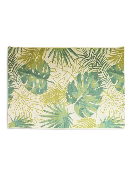Alfombra decorativa tropical para interiores y exteriores - Kiabi