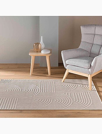 Alfombra Ezio Gráfica Tejida con Relieves