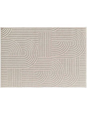 Alfombra Ezio Gráfica Tejida con Relieves