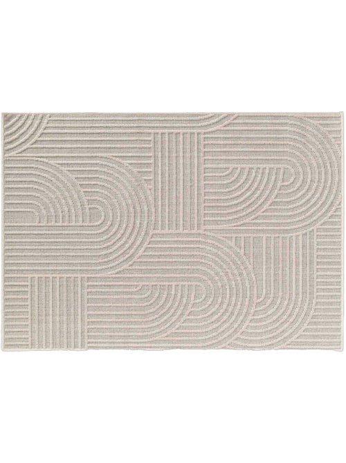 Alfombra Ezio Gráfica Tejida con Relieves - Kiabi