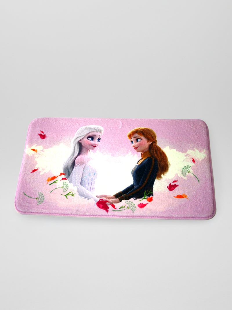 Alfombra 'Frozen' rosa - Kiabi