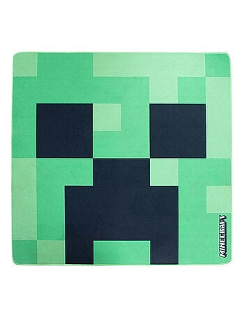 Alfombra gamer cuadrada Creeper antideslizante 'Roba' - Minecraft