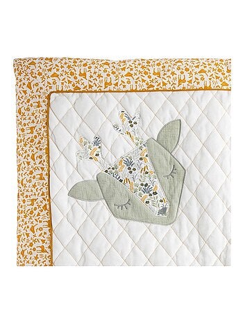 Alfombra grande de algodón blanco 100x100 - sauthon