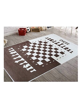 Alfombra infantil ajedrez