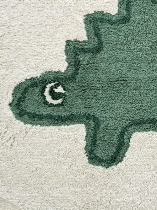 Alfombra infantil – algodón tufté diseño dinosaurio 60 x 90 cm – Future Home - Kiabi Alfombra infantil – algodón tufté diseño dinosaurio 60 x 90 cm – Future Home - Kiabi