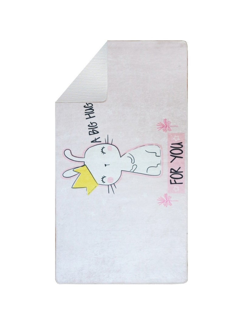 Alfombra infantil Calin Rosa - Kiabi