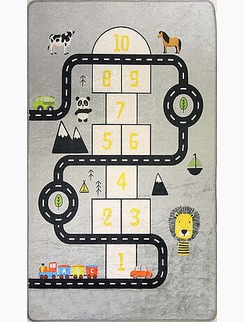 Alfombra infantil circuito de coches