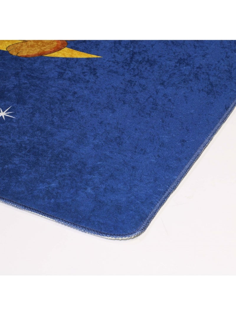 Alfombra infantil CLARO DE LUNA Azul - Kiabi
