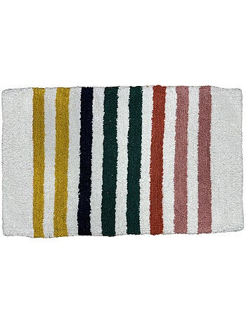 Alfombra infantil con rayas verticales de algodón 50 x 80 cm – Guy Levasseur