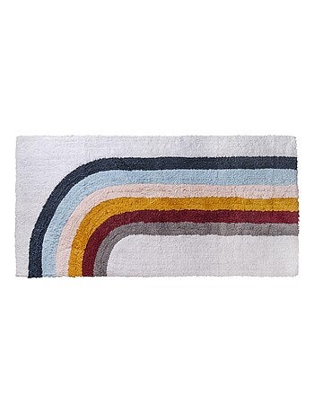 Alfombra infantil decorativa con diseño de arcoíris