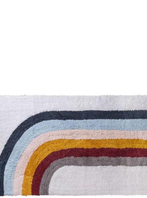 Alfombra infantil decorativa con diseño de arcoíris - Kiabi Alfombra infantil decorativa con diseño de arcoíris - Kiabi