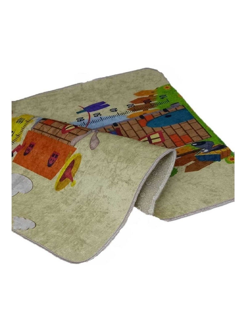 Alfombra infantil GROWING Beige - Kiabi
