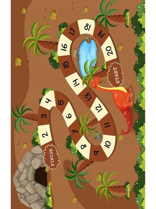 Alfombra infantil Juego Bosque - Kiabi